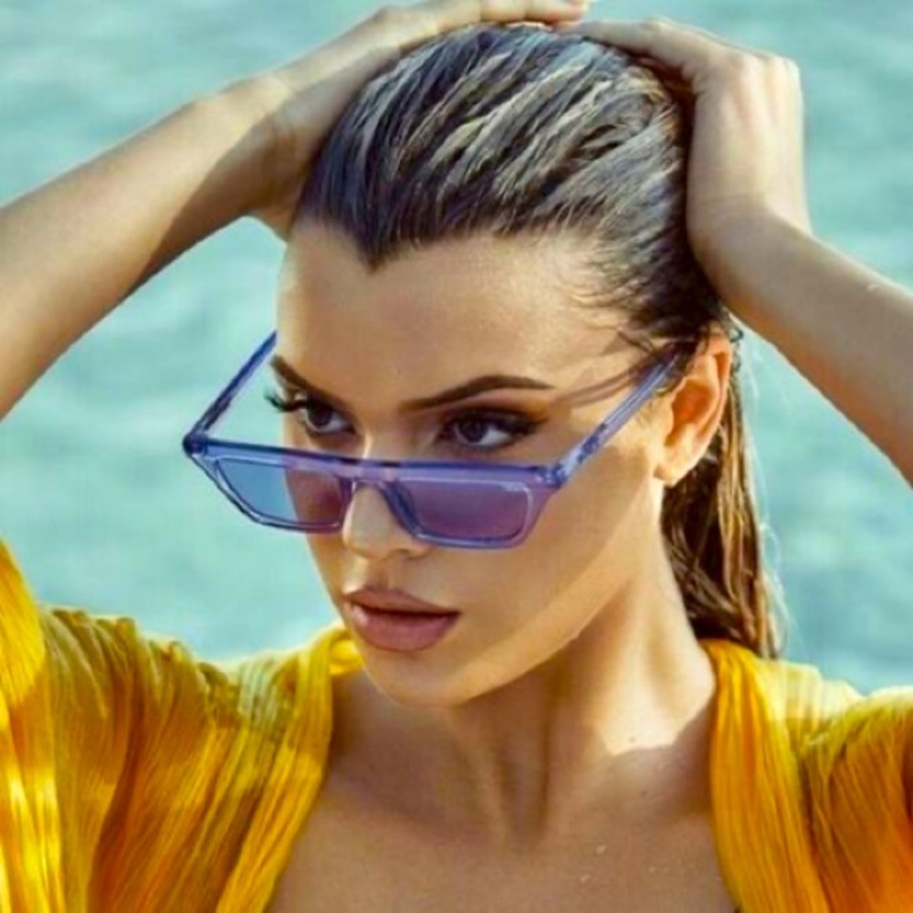 Quay sunglasses from the Quay x Alyssa Violet collaboration- new w/o tags- case